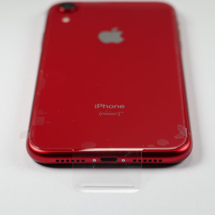 99新 iphone xr 红色 64g 国行 100%电池1次充电 带包装配件