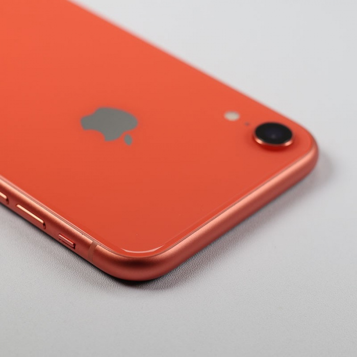 9新 iphone xr 珊瑚色 256g 国行 91%电池341次充电