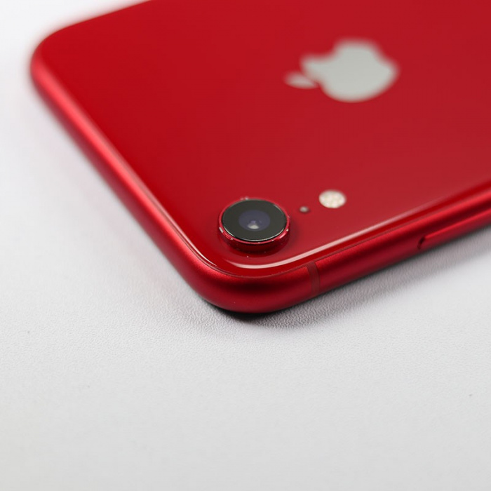 95新 iphone xr 红色 128g 国行 100%电池4次充电 带包装配件