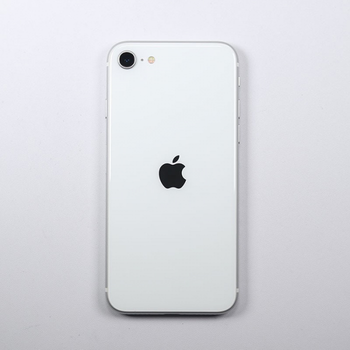 99新 iPhone SE2 64GB 白色 国行 100%电池寿命4次充电 带包装配件和保卡 保修半年以上 - 小白有品-精品二手自营平台