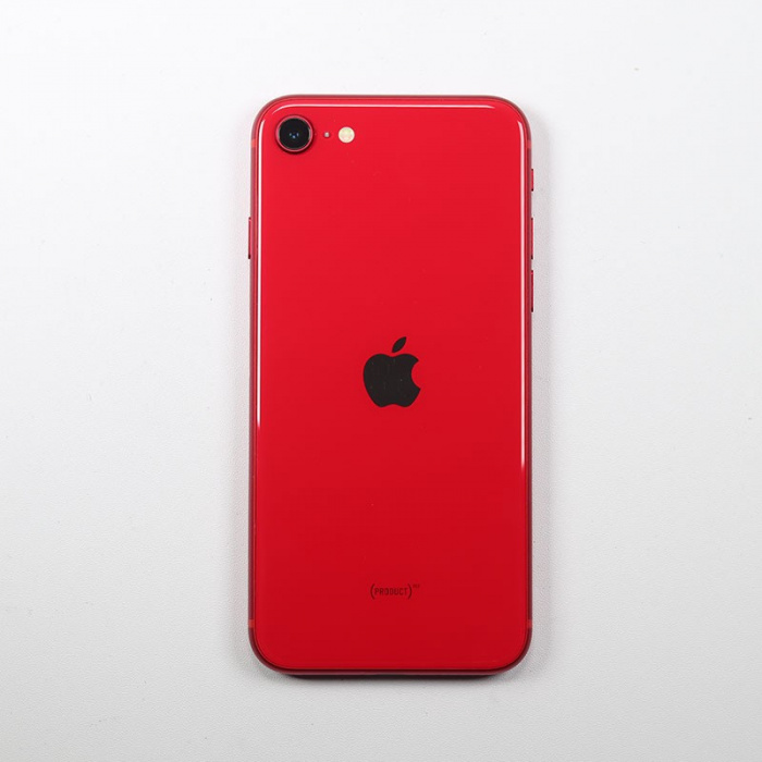 99新 iphone se2 128gb 红色 国行 100%电池寿命2次充电 带包装配件和