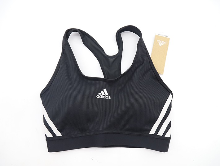 95新阿迪达斯女子L码训练系列BT 3S RIB BRA 运动运动内衣GL0570 - 让你放心买二手