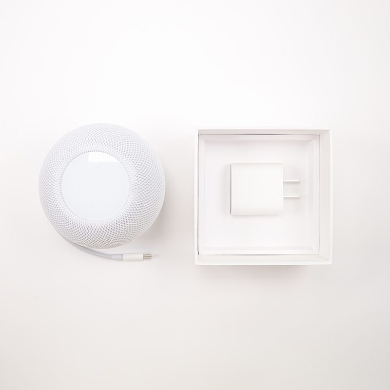 准新品未激活Apple HomePod mini 智能音响/音箱白色带包装配件- 让你