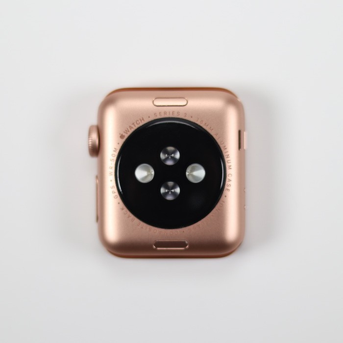 95新 苹果手表s3 38mm 国行 粉砂色运动版