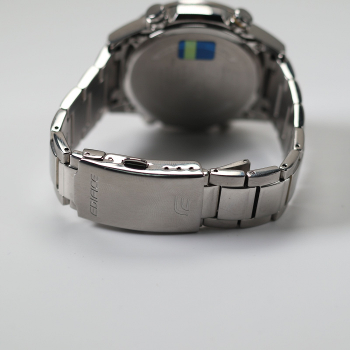 卡西欧edifice 人工合成蓝宝石玻璃商务男表 太阳能电波石英表 eqw-t