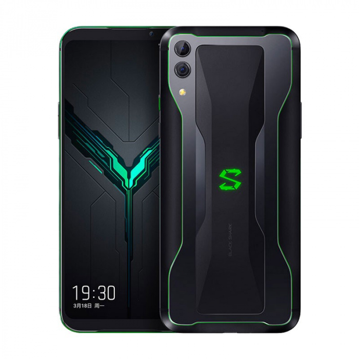 95新 黑鲨游戏手机2 暗影黑 8 128g 带包装配件