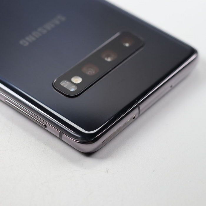 95新 三星 galaxy s10 碳晶黑 8 128g 国行 带包装配件