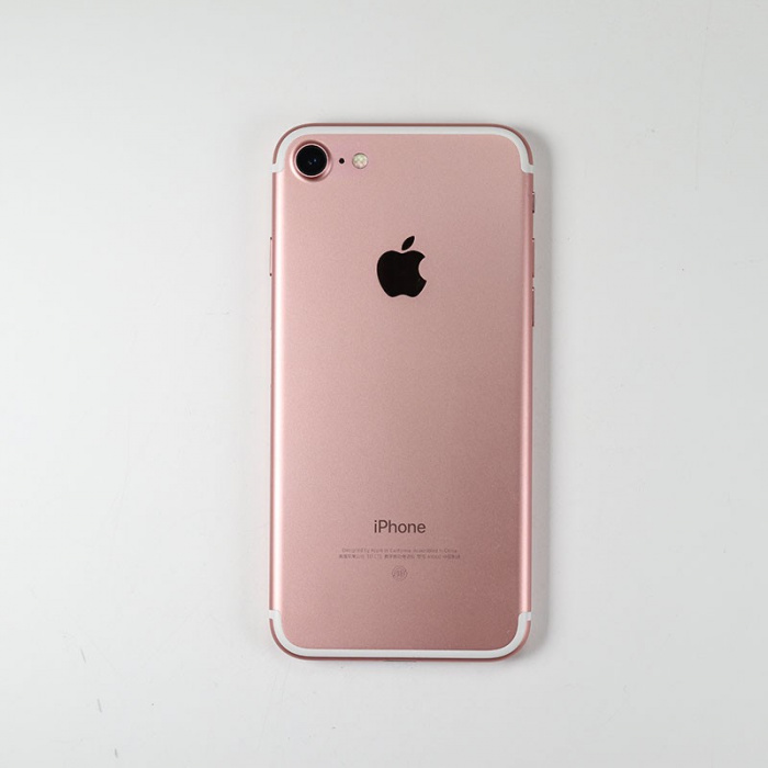 95新 iphone 7 玫瑰金色 128g 国行 100%电池182次充电