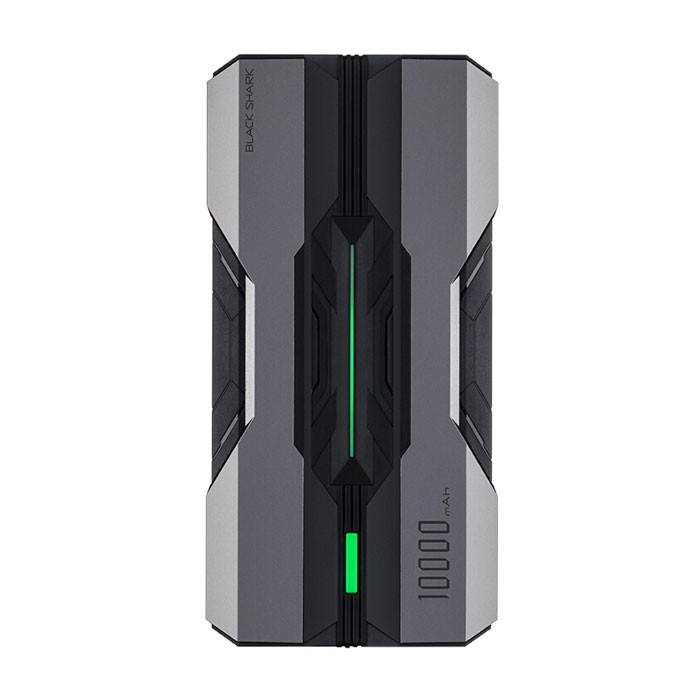9新 黑鲨 移动电源/充电宝 10000毫安大容量 18w双向快充黑色