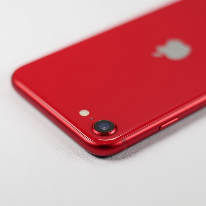 95新 iphone se2 128gb 红色 国行 100%电池寿命18次充电 带包装配件