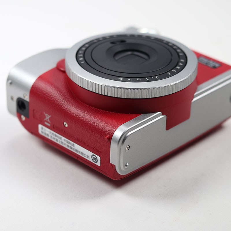 95新 富士instax立拍立得 一次成像相机 mini90 典藏红忆长安礼盒