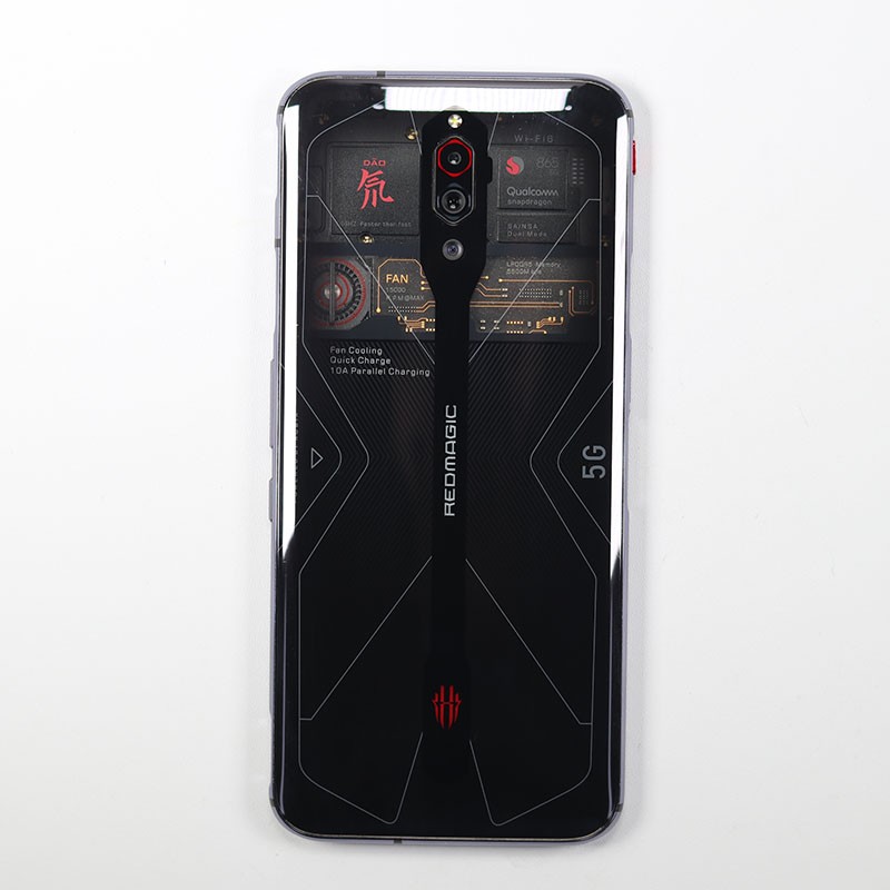 95新 努比亚 红魔5g 氘锋透明版 12 256g 带包装配件