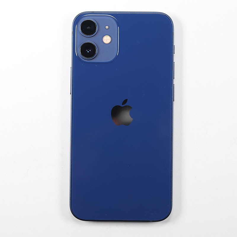 99新 iphone 12 mini 蓝色 128g 国行 100%电池4次充电 带包装配件和