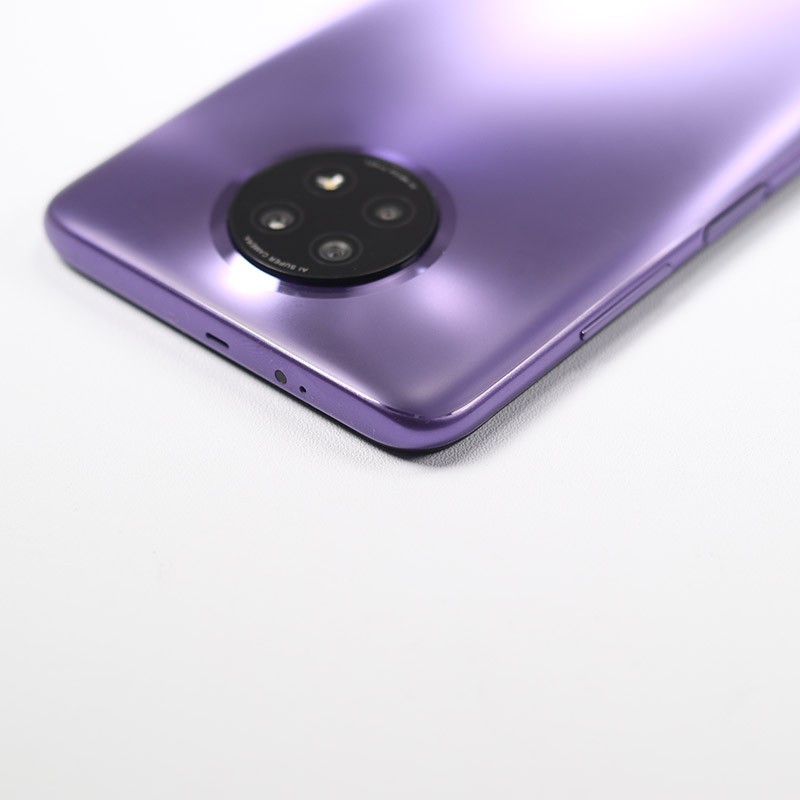 99新 redmi note9 5g 流影紫 8 256g 带包装配件 - 小白有品-精品二手